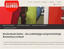 Tablet Screenshot of glubos.ch